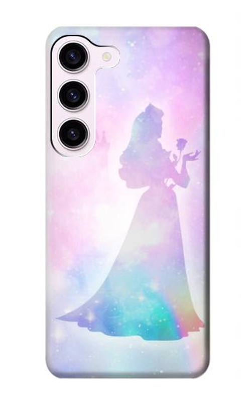 S2992 Princess Pastel Silhouette Case Cover Custodia per Samsung Galaxy S23