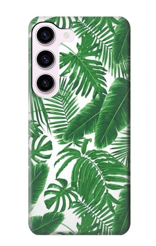 S3457 Paper Palm Monstera Case Cover Custodia per Samsung Galaxy S23