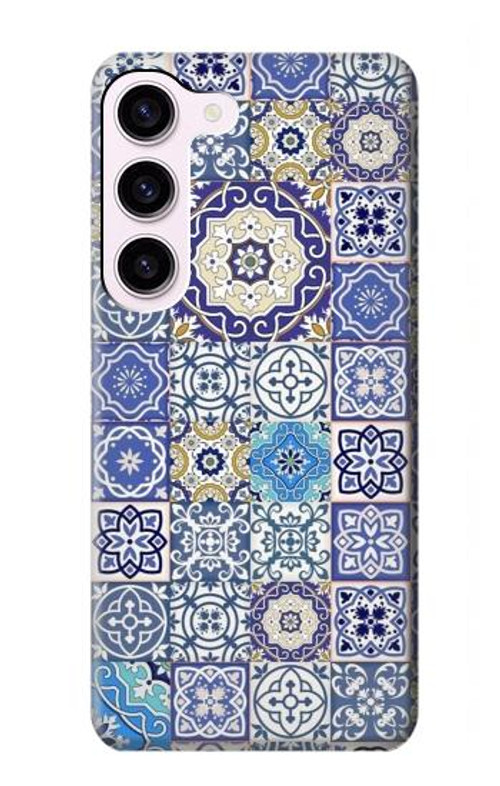 S3537 Moroccan Mosaic Pattern Case Cover Custodia per Samsung Galaxy S23