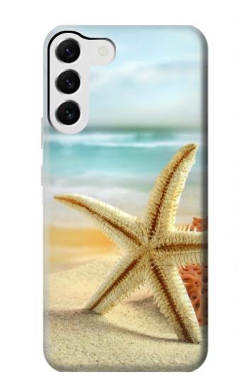 S1117 Starfish on the Beach Case Cover Custodia per Samsung Galaxy S23 Plus