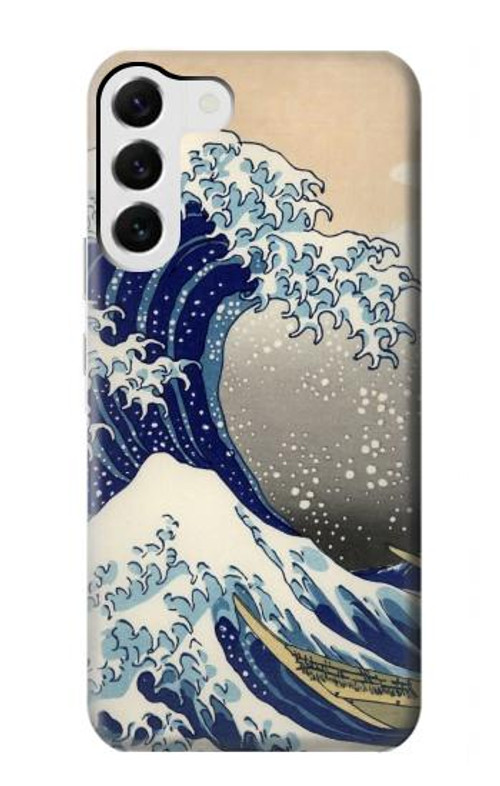 S2389 Hokusai The Great Wave off Kanagawa Case Cover Custodia per Samsung Galaxy S23 Plus