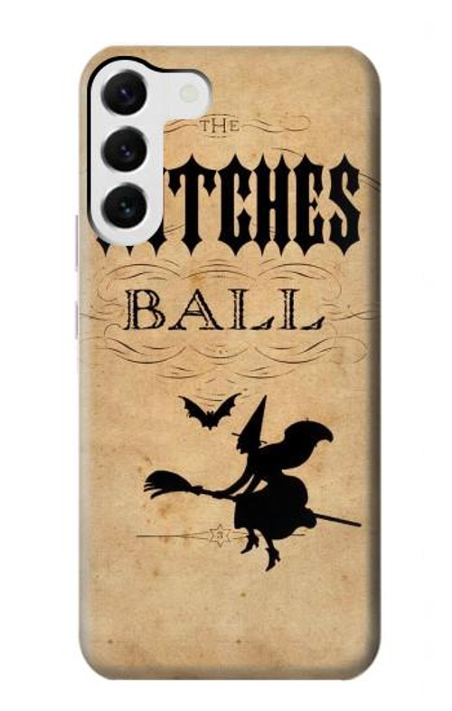 S2648 Vintage Halloween The Witches Ball Case Cover Custodia per Samsung Galaxy S23 Plus