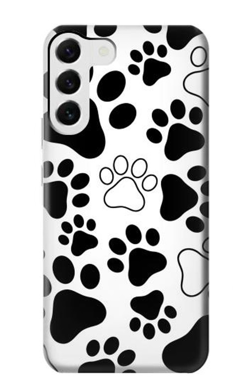 S2904 Dog Paw Prints Case Cover Custodia per Samsung Galaxy S23 Plus