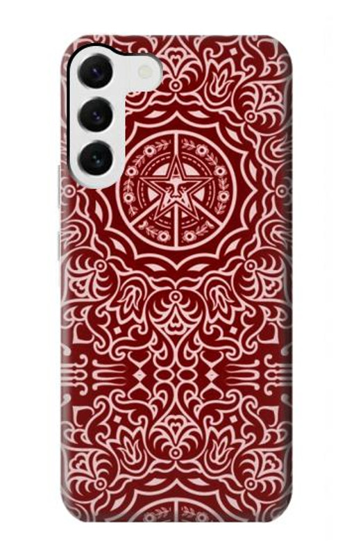 S3556 Yen Pattern Case Cover Custodia per Samsung Galaxy S23 Plus