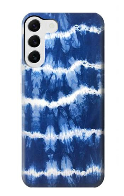 S3671 Blue Tie Dye Case Cover Custodia per Samsung Galaxy S23 Plus