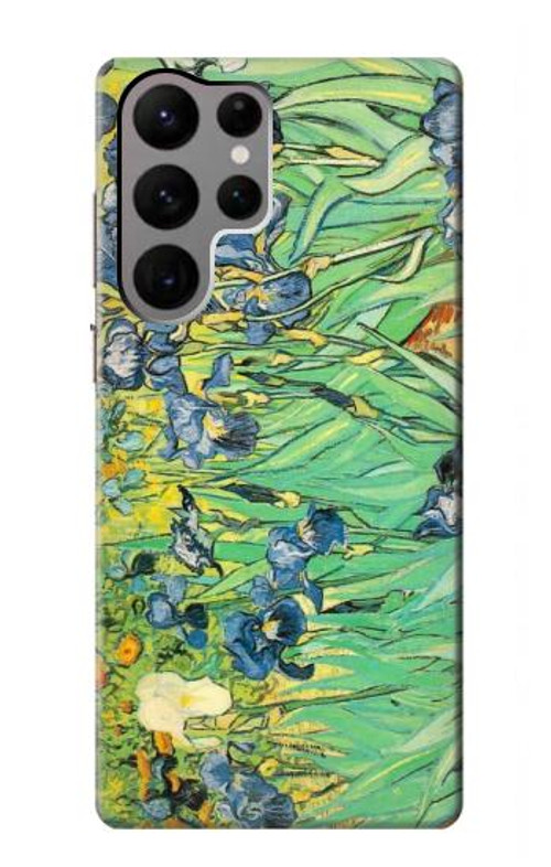 S0210 Van Gogh Irises Case Cover Custodia per Samsung Galaxy S23 Ultra