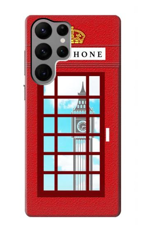S2059 England British Telephone Box Minimalist Case Cover Custodia per Samsung Galaxy S23 Ultra S2059 England British Telephone Box Minimalist Case Cover Custodia per Samsung Galaxy S23 Ultra