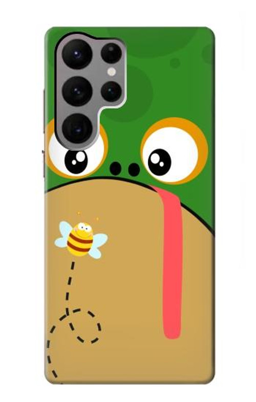 S2765 Frog Bee Cute Cartoon Case Cover Custodia per Samsung Galaxy S23 Ultra