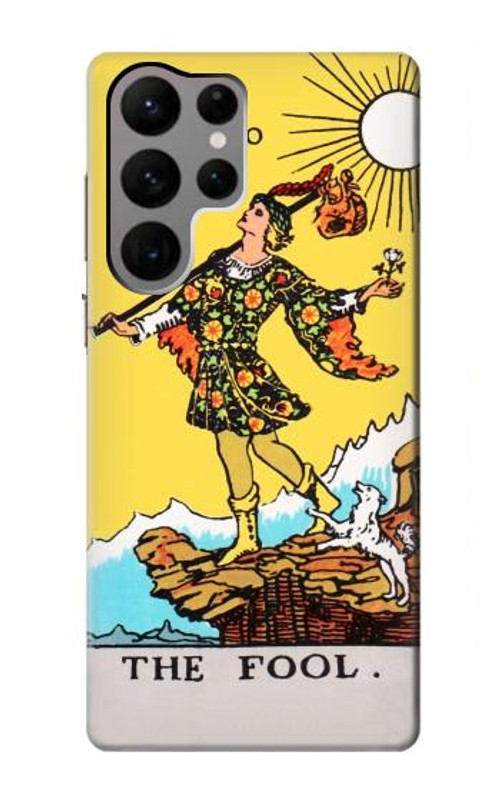 S2810 Tarot Card The Fool Case Cover Custodia per Samsung Galaxy S23 Ultra S2810 Tarot Card The Fool Case Cover Custodia per Samsung Galaxy S23 Ultra