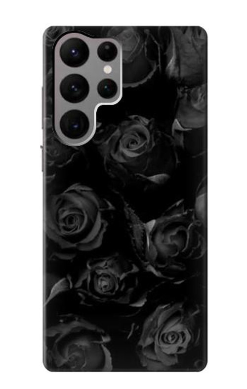 S3153 Black Roses Case Cover Custodia per Samsung Galaxy S23 Ultra