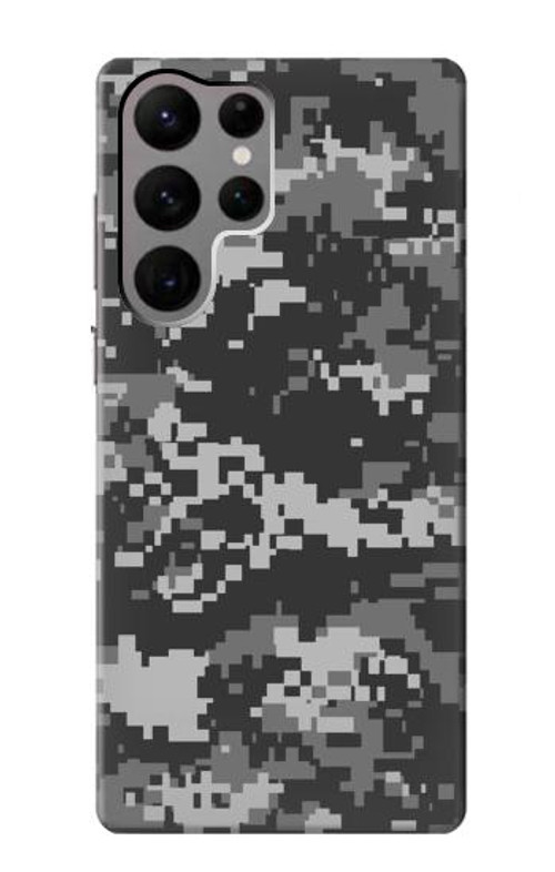 S3293 Urban Black Camo Camouflage Case Cover Custodia per Samsung Galaxy S23 Ultra