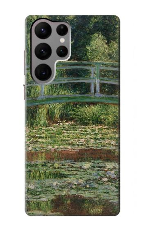 S3674 Claude Monet Footbridge and Water Lily Pool Case Cover Custodia per Samsung Galaxy S23 Ultra