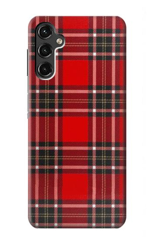 S2374 Tartan Red Pattern Case Cover Custodia per Samsung Galaxy A14 5G