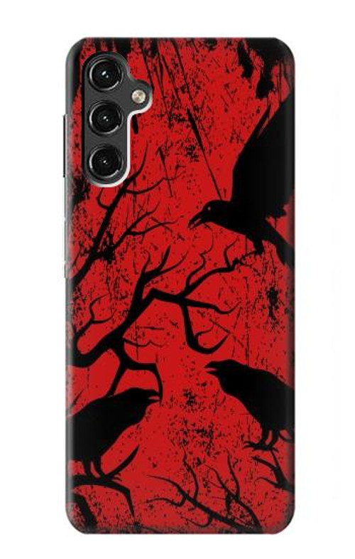 S3325 Crow Black Blood Tree Case Cover Custodia per Samsung Galaxy A14 5G