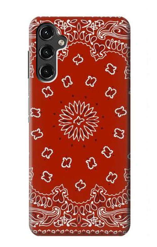 S3355 Bandana Red Pattern Case Cover Custodia per Samsung Galaxy A14 5G
