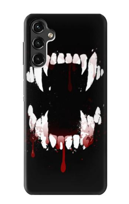 S3527 Vampire Teeth Bloodstain Case Cover Custodia per Samsung Galaxy A14 5G