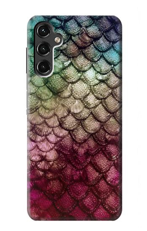 S3539 Mermaid Fish Scale Case Cover Custodia per Samsung Galaxy A14 5G