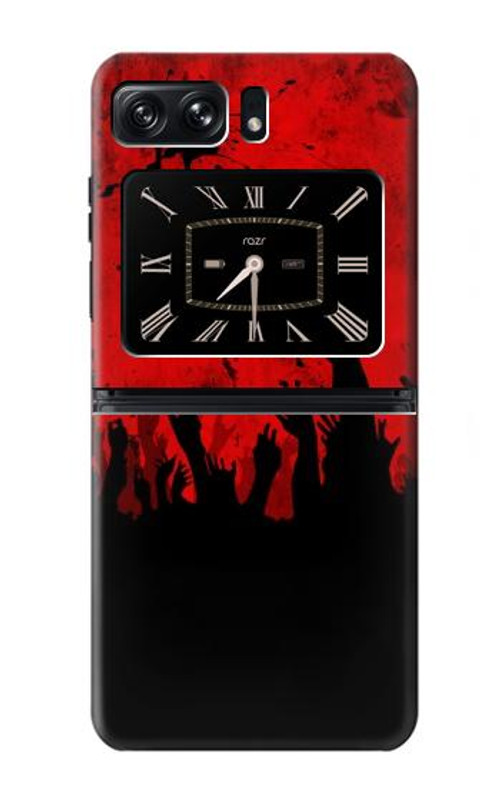 S2458 Zombie Hands Case Cover Custodia per Motorola Moto Razr 2022 S2458 Zombie Hands Case Cover Custodia per Motorola Moto Razr 2022