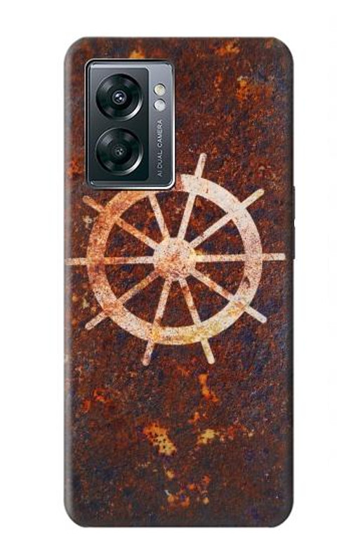 S2766 Ship Wheel Rusty Texture Case Cover Custodia per OnePlus Nord N300