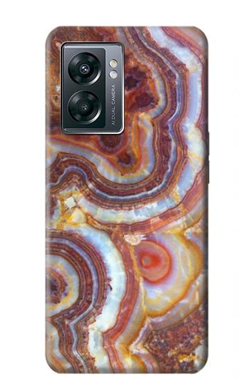 S3034 Colored Marble Texture Printed Case Cover Custodia per OnePlus Nord N300