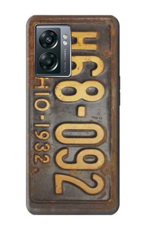 S3228 Vintage Car License Plate Case Cover Custodia per OnePlus Nord N300