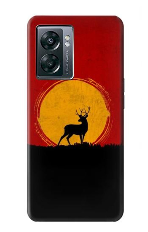 S3513 Deer Sunset Case Cover Custodia per OnePlus Nord N300