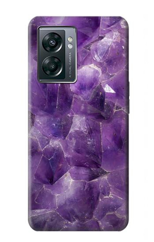 S3713 Purple Quartz Amethyst Graphic Printed Case Cover Custodia per OnePlus Nord N300