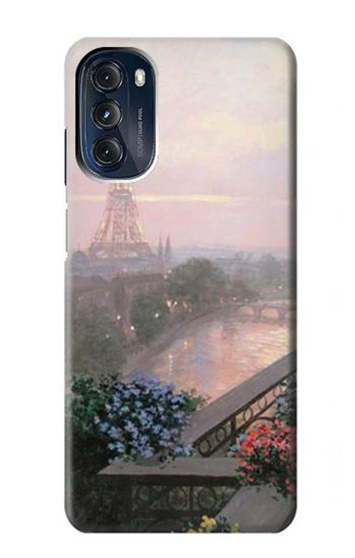 S1443 Terrace in Paris Eifel Case Cover Custodia per Motorola Moto G 5G (2023)