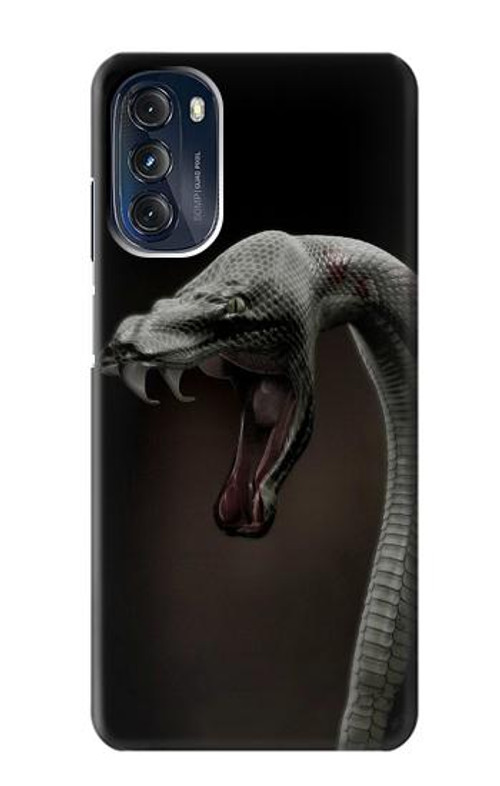 S1597 Black Mamba Snake Case Cover Custodia per Motorola Moto G 5G (2023)