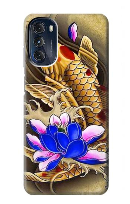 S1604 Carp Koi Fish Japanese Tattoo Case Cover Custodia per Motorola Moto G 5G (2023)