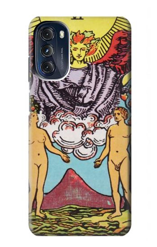 S2763 Lovers Tarot Card Case Cover Custodia per Motorola Moto G 5G (2023)