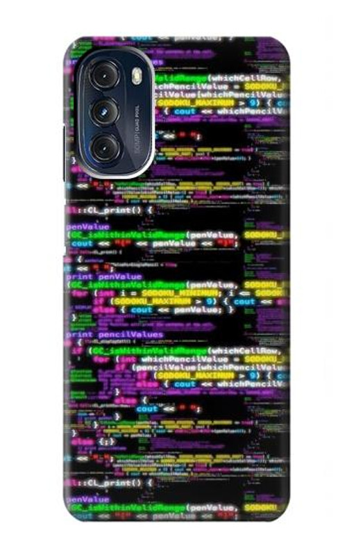 S3420 Coding Programmer Case Cover Custodia per Motorola Moto G 5G (2023)