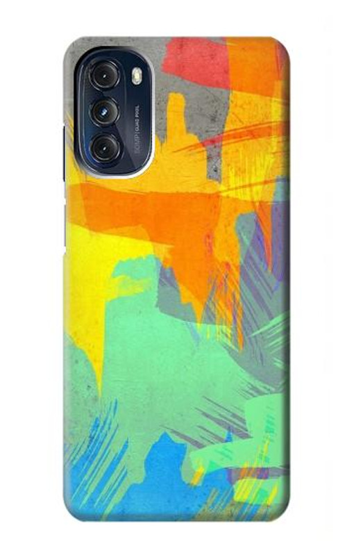 S3423 Brush Stroke Case Cover Custodia per Motorola Moto G 5G (2023)