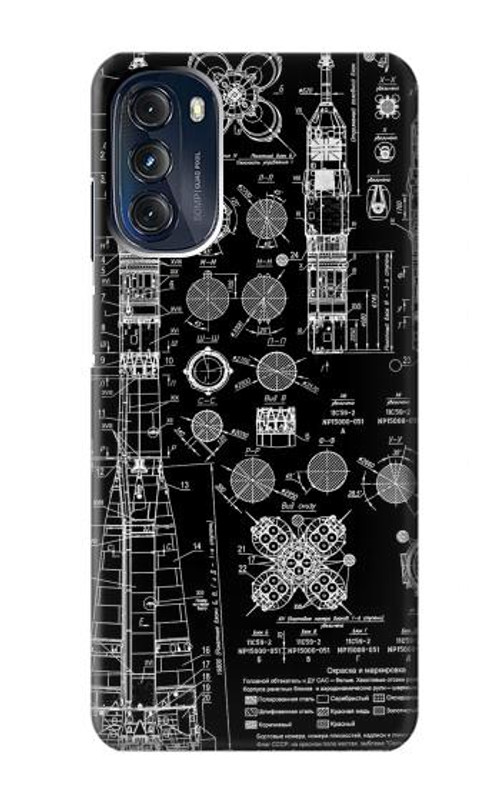 S3436 Apollo Blue Print Case Cover Custodia per Motorola Moto G 5G (2023)