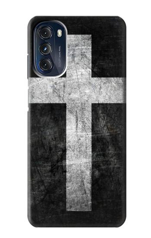 S3491 Christian Cross Case Cover Custodia per Motorola Moto G 5G (2023)