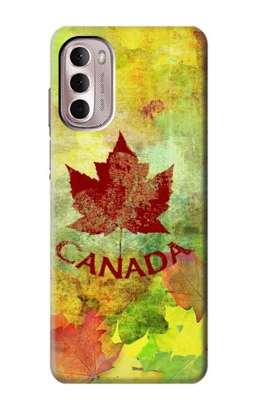 S2523 Canada Autumn Maple Leaf Case Cover Custodia per Motorola Moto G Stylus 4G (2022)