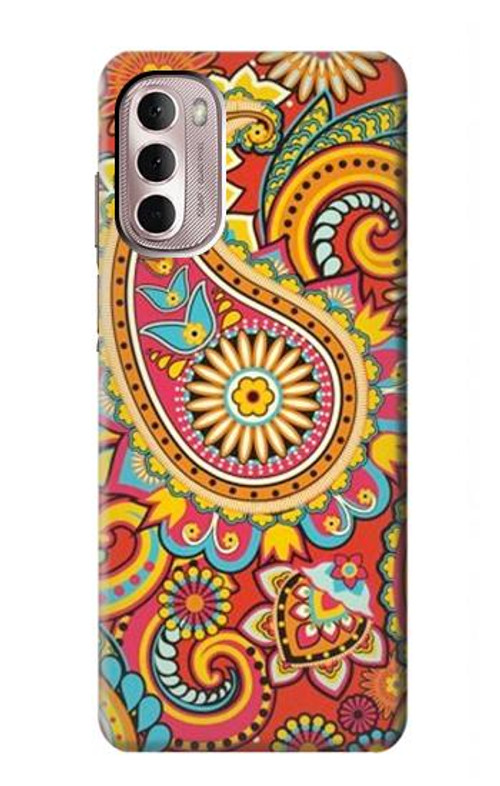 S3402 Floral Paisley Pattern Seamless Case Cover Custodia per Motorola Moto G Stylus 4G (2022)