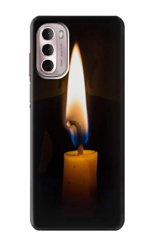 S3530 Buddha Candle Burning Case Cover Custodia per Motorola Moto G Stylus 4G (2022)