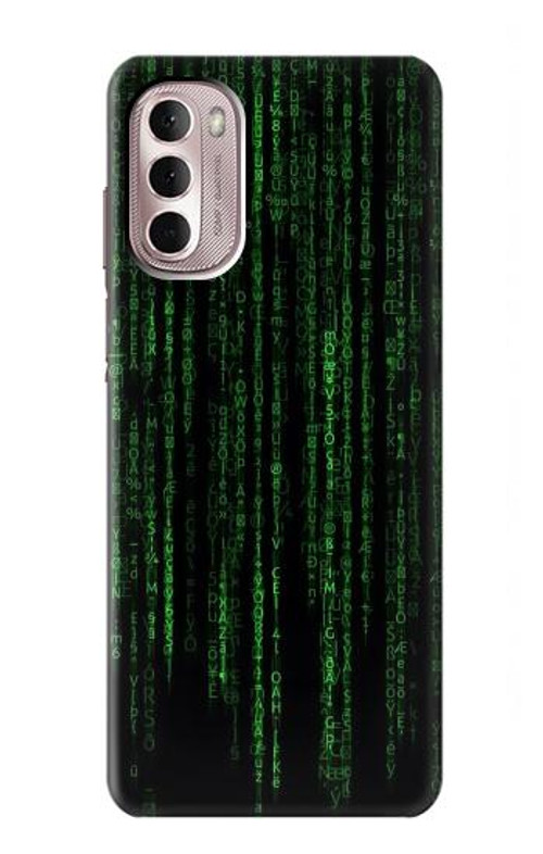 S3668 Binary Code Case Cover Custodia per Motorola Moto G Stylus 4G (2022)