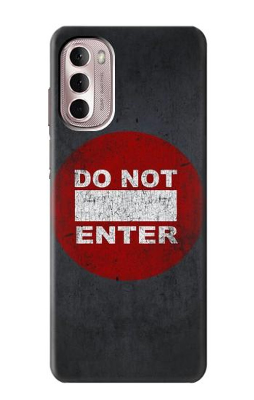 S3683 Do Not Enter Case Cover Custodia per Motorola Moto G Stylus 4G (2022)