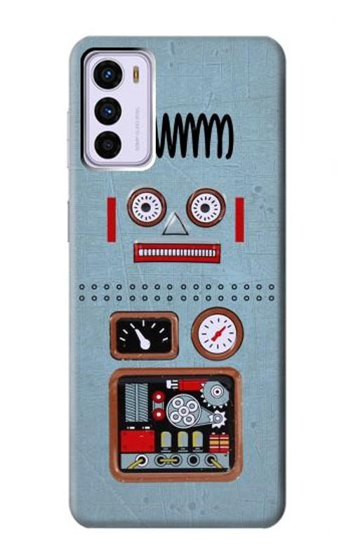 S3040 Retro Robot Toy Case Cover Custodia per Motorola Moto G42