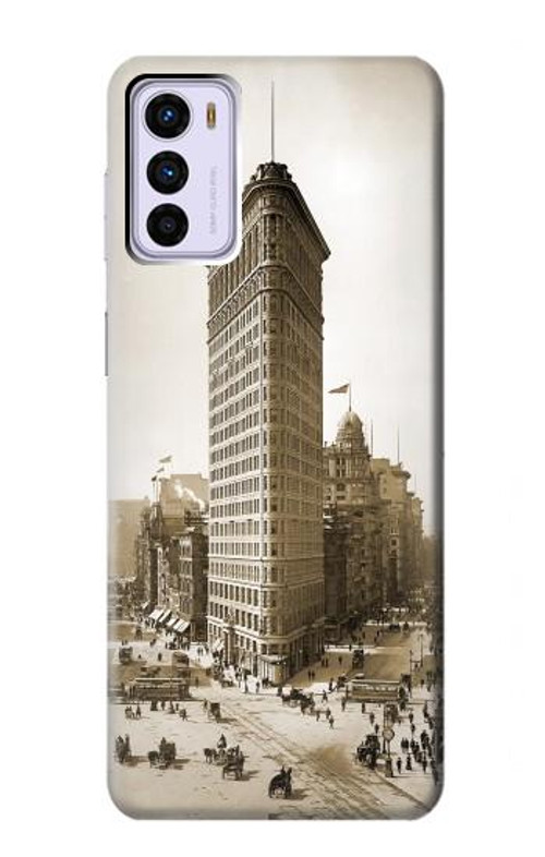 S3046 Old New York Flatiron Building Case Cover Custodia per Motorola Moto G42