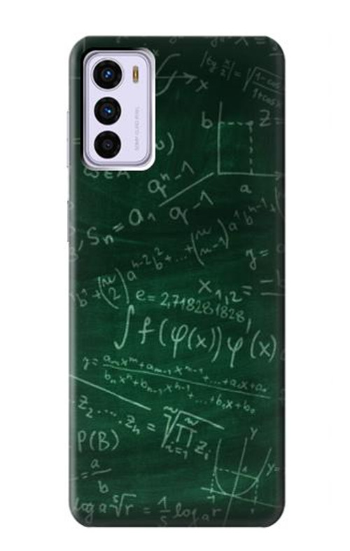 S3190 Math Formula Greenboard Case Cover Custodia per Motorola Moto G42