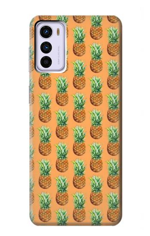 S3258 Pineapple Pattern Case Cover Custodia per Motorola Moto G42