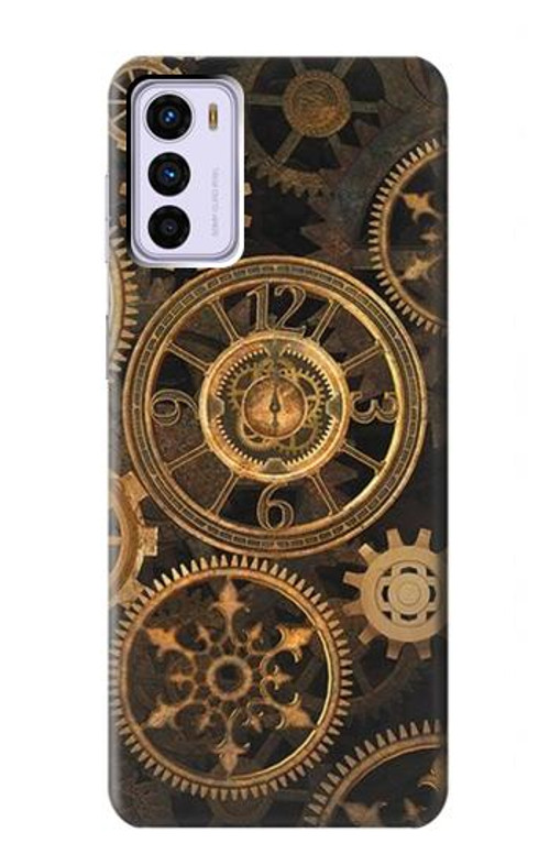 S3442 Clock Gear Case Cover Custodia per Motorola Moto G42