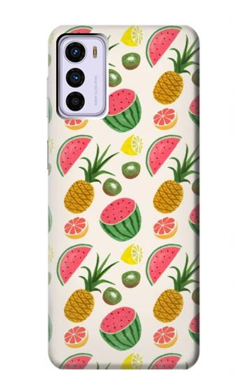 S3883 Fruit Pattern Case Cover Custodia per Motorola Moto G42