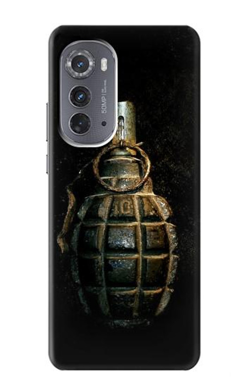 S0881 Hand Grenade Case Cover Custodia per Motorola Edge (2022)