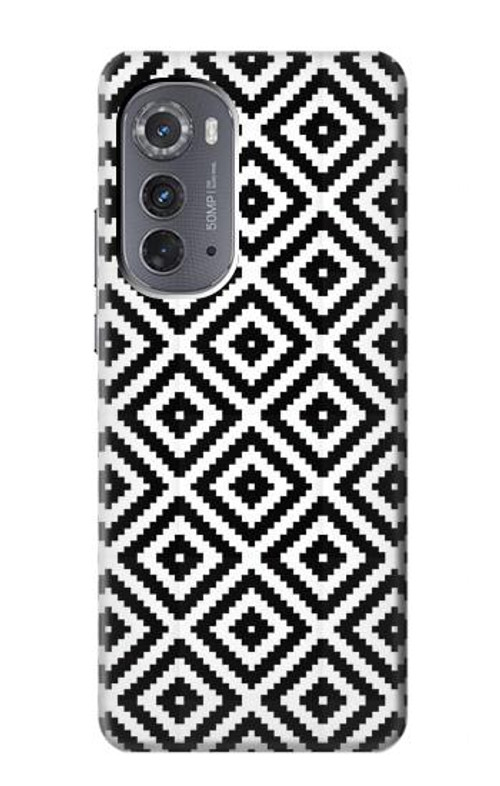 S3424 Ruta Pattern Case Cover Custodia per Motorola Edge (2022)