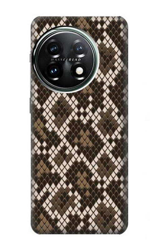 S3389 Seamless Snake Skin Pattern Graphic Case Cover Custodia per OnePlus 11