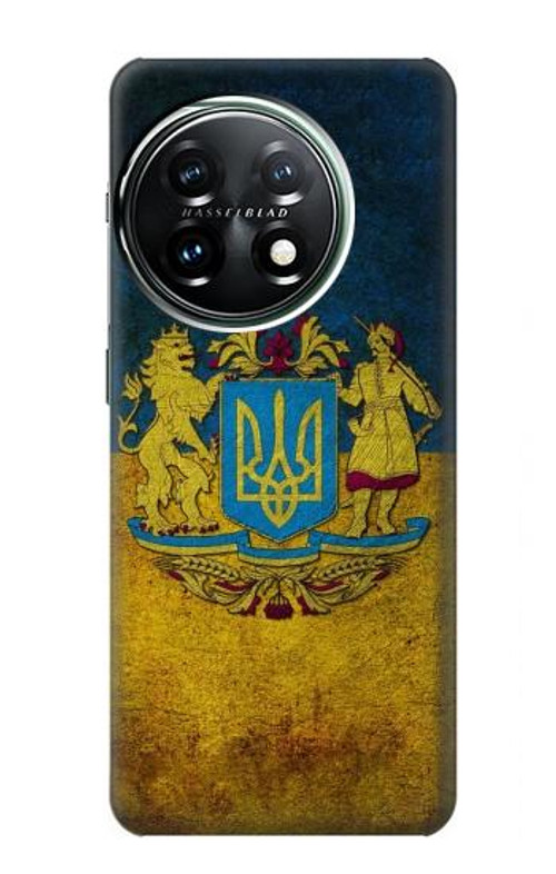 S3858 Ukraine Vintage Flag Case Cover Custodia per OnePlus 11